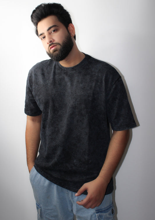 Montx Oversized Acid Wash T-Shirt – Streetwear Essential