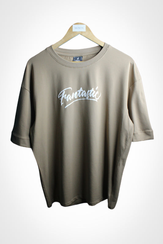 Montx Men's Fantastic Print T-shirt Loose Fit  Street Style - Black Color