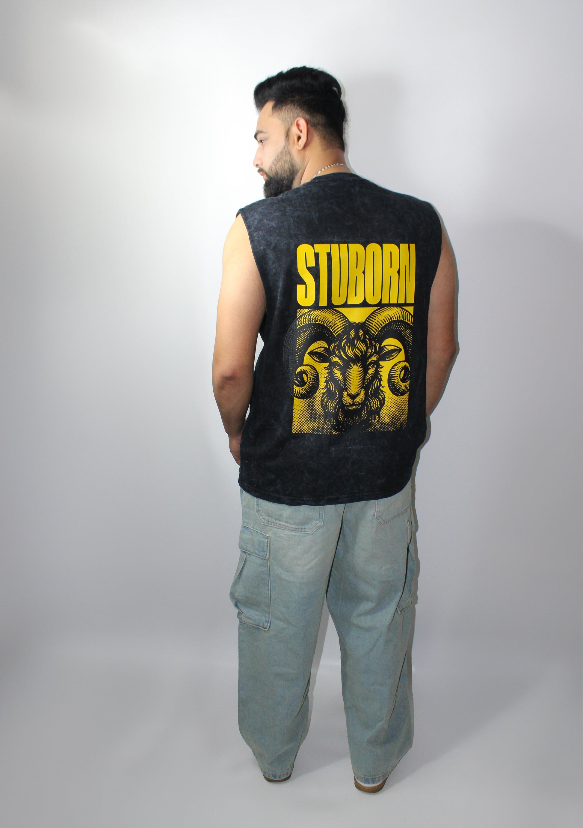 Montx Stuborn Graphic Tank Top – Premium Printed Streetwear - Montx The Clothing Brand