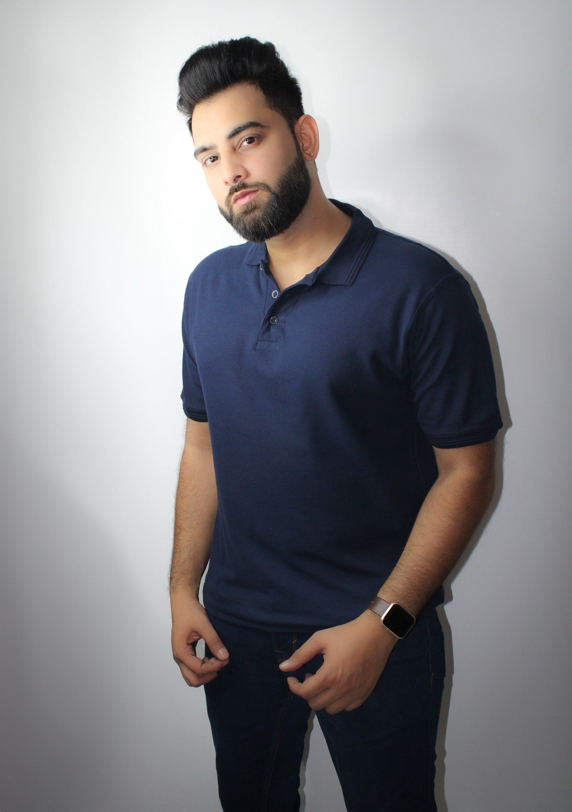 Montx Men's Premium Polo T-Shirt – Navy Blue Color - Montx The Clothing Brand