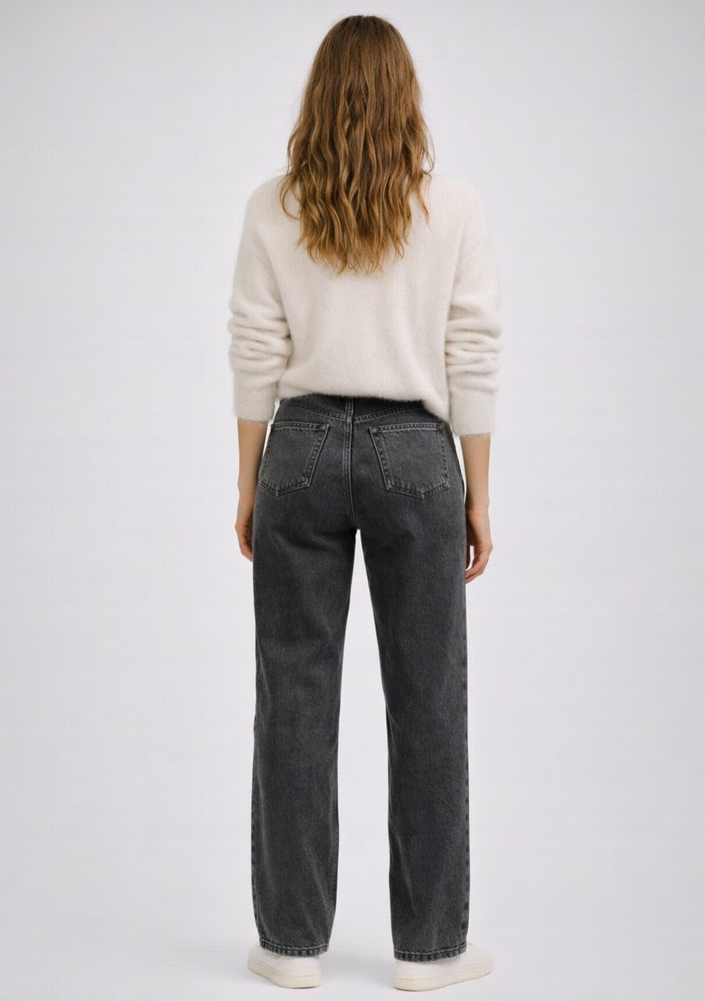 Montx Women's Denim Jeans Straight Fit - Charcoal Color - Montx The Clothing Brand