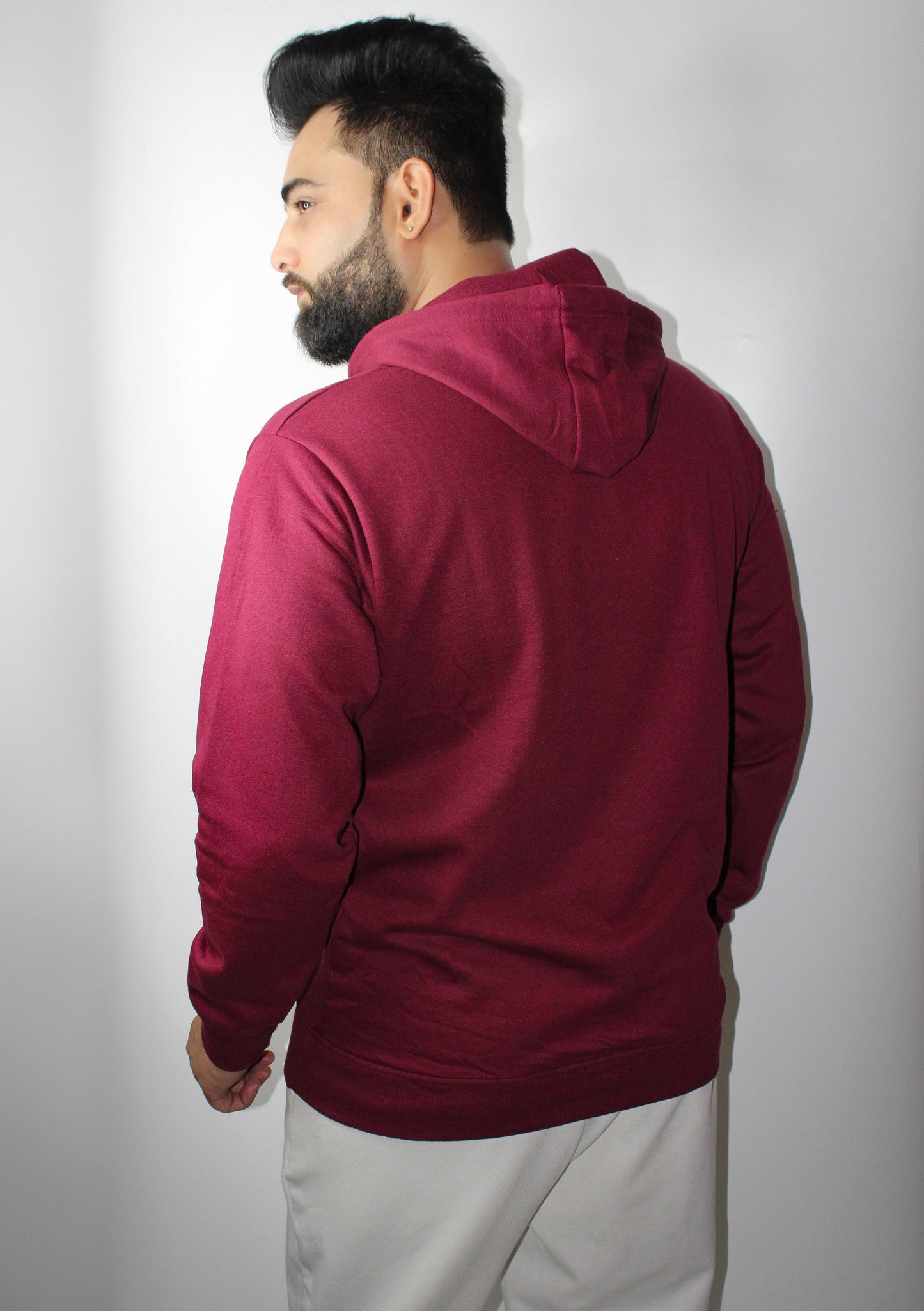 Montx Signature Maroon Hoodie – Bold, Streetwear Comfort - Montx The Clothing Brand
