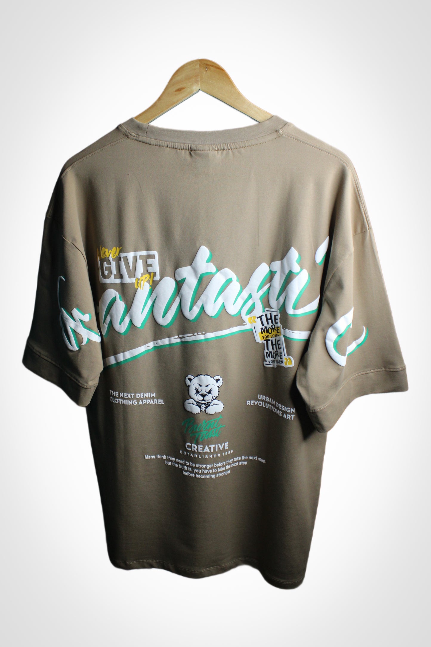 Montx Men's Fantastic Print T-shirt – Loose Fit  Street Style