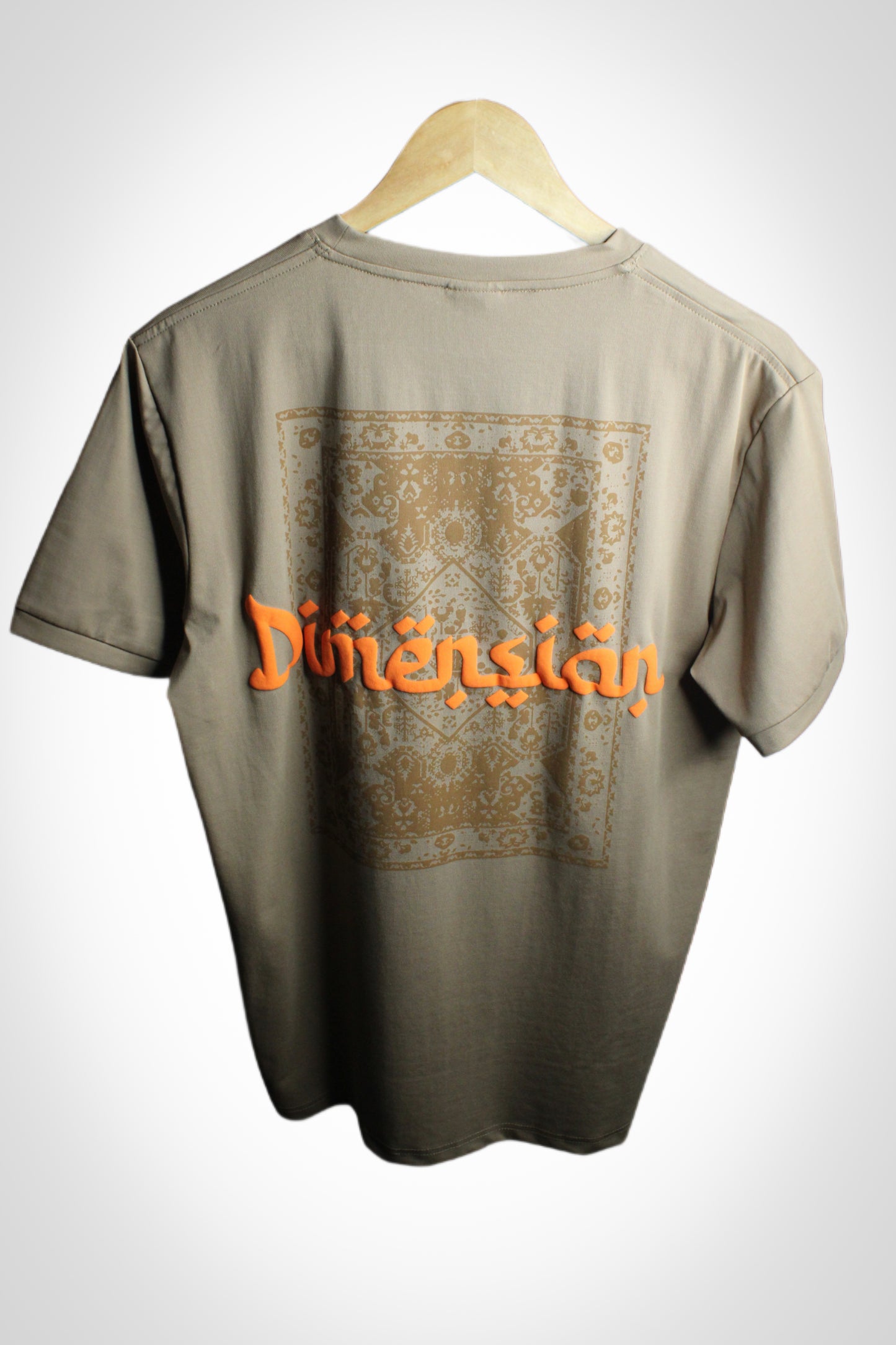 Montx Men's Cotton Round Neck T-shirt  Dimension Print  Regular Fit - Size XL