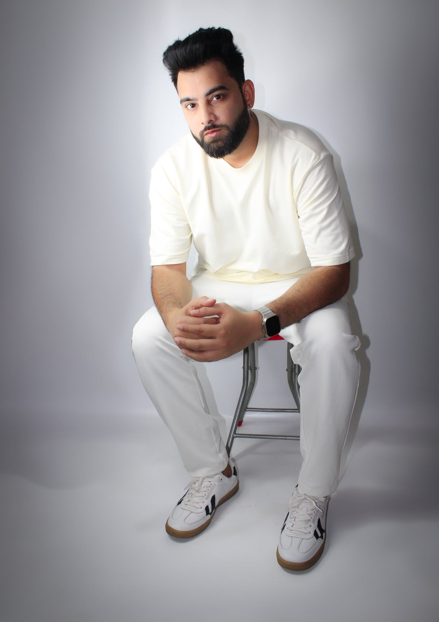 Men's Oversized Off-White T-Shirt for Men – French Terry Cotton - Montx The Clothing Brand