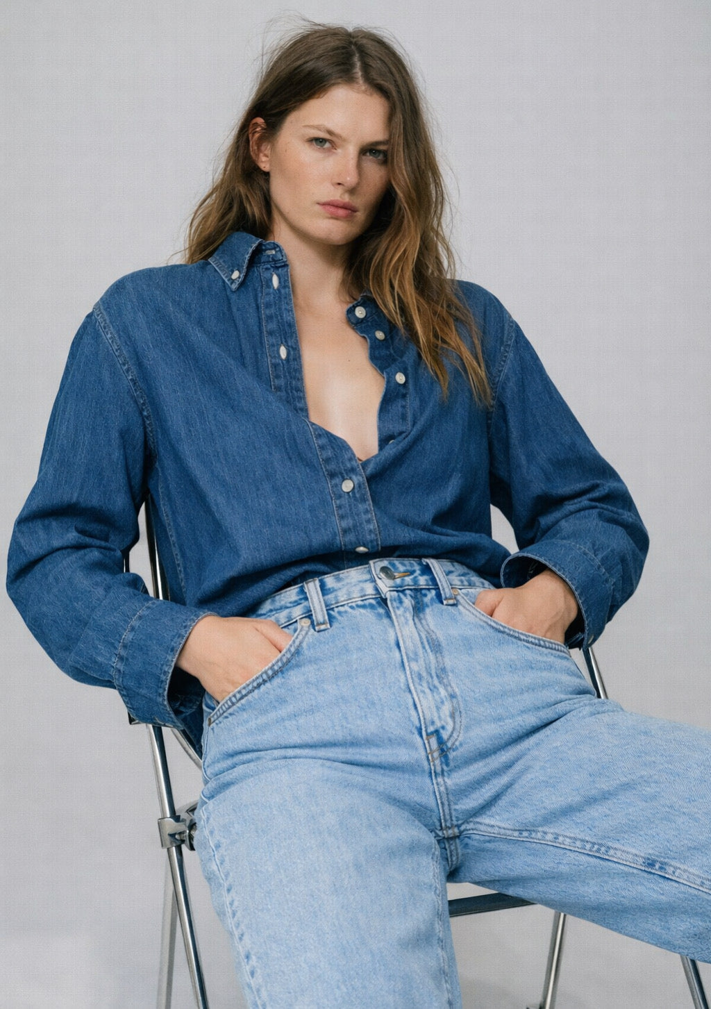 Montx Women's Straight Fit Denim Jeans – Sky Blue Color - Montx The Clothing Brand