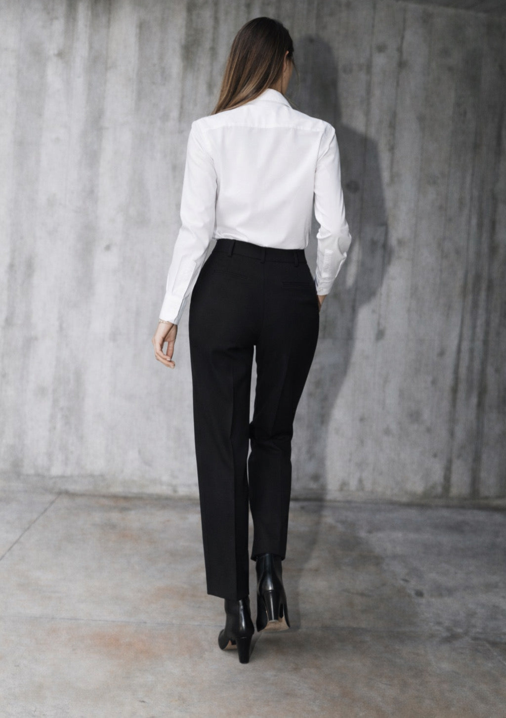 Women's Formal Wide-Leg Trouser - Black Color - Montx The Clothing Brand