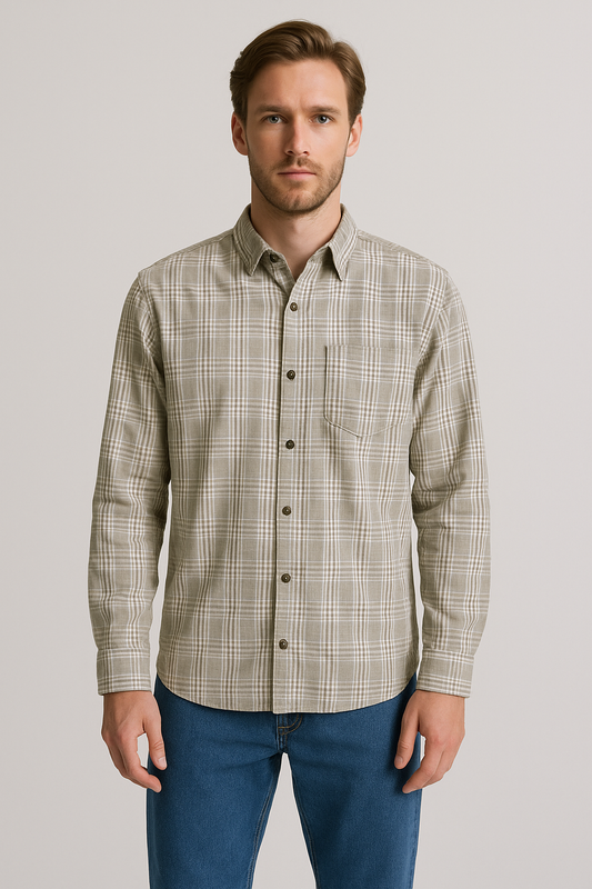 Montx Men's Full Sleeve Casual Shirt In Checkered Pattern