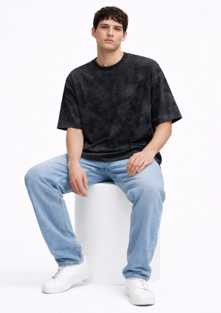 Montx Oversized Acid Wash T-Shirt – Streetwear Essential - Montx The Clothing Brand