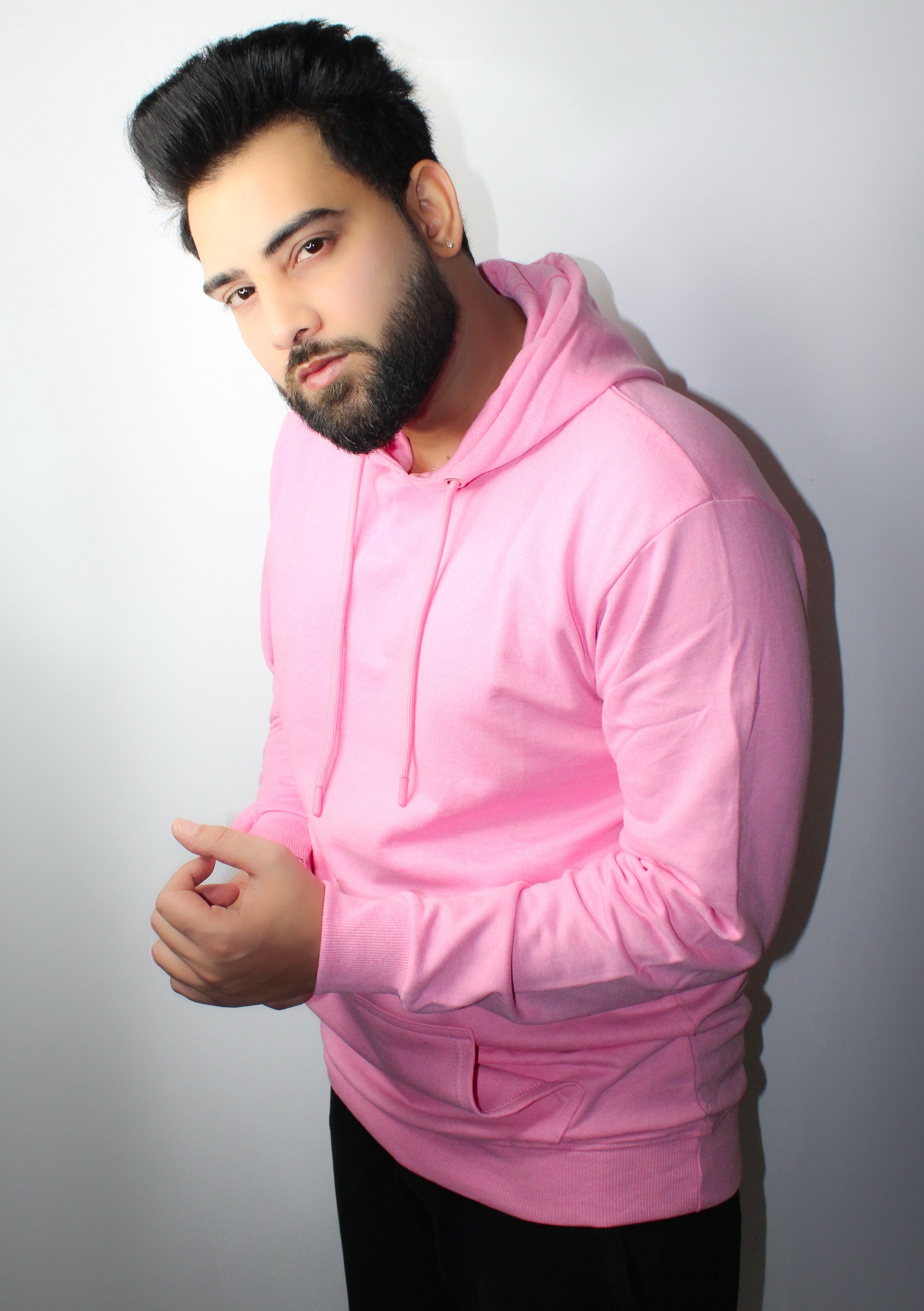 Montx Lightweight Basic Hoodie – Baby Pink - Montx The Clothing Brand