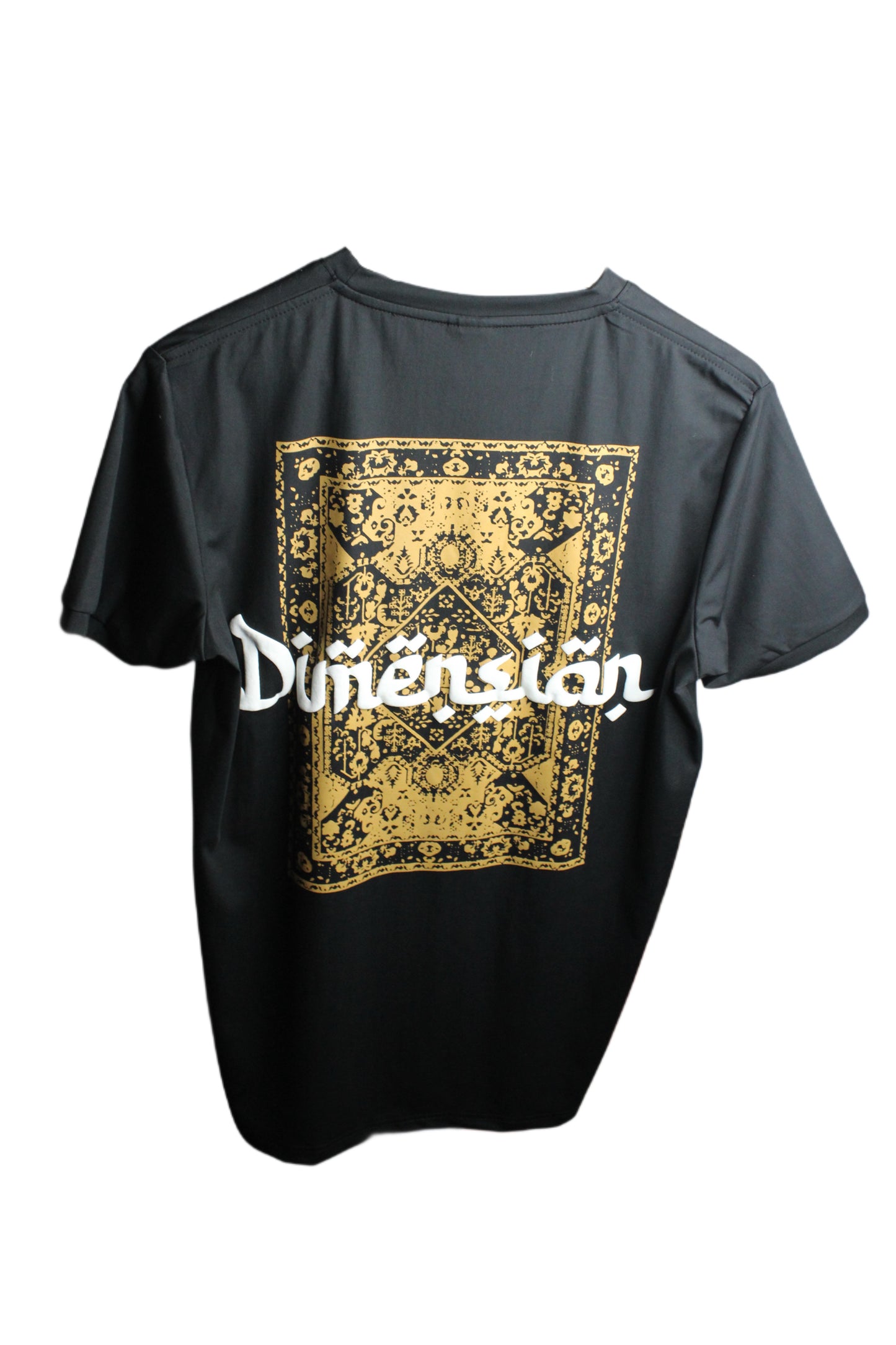 Montx Men's Cotton Round Neck T-shirt  Dimension Print  Regular Fit - Size XL