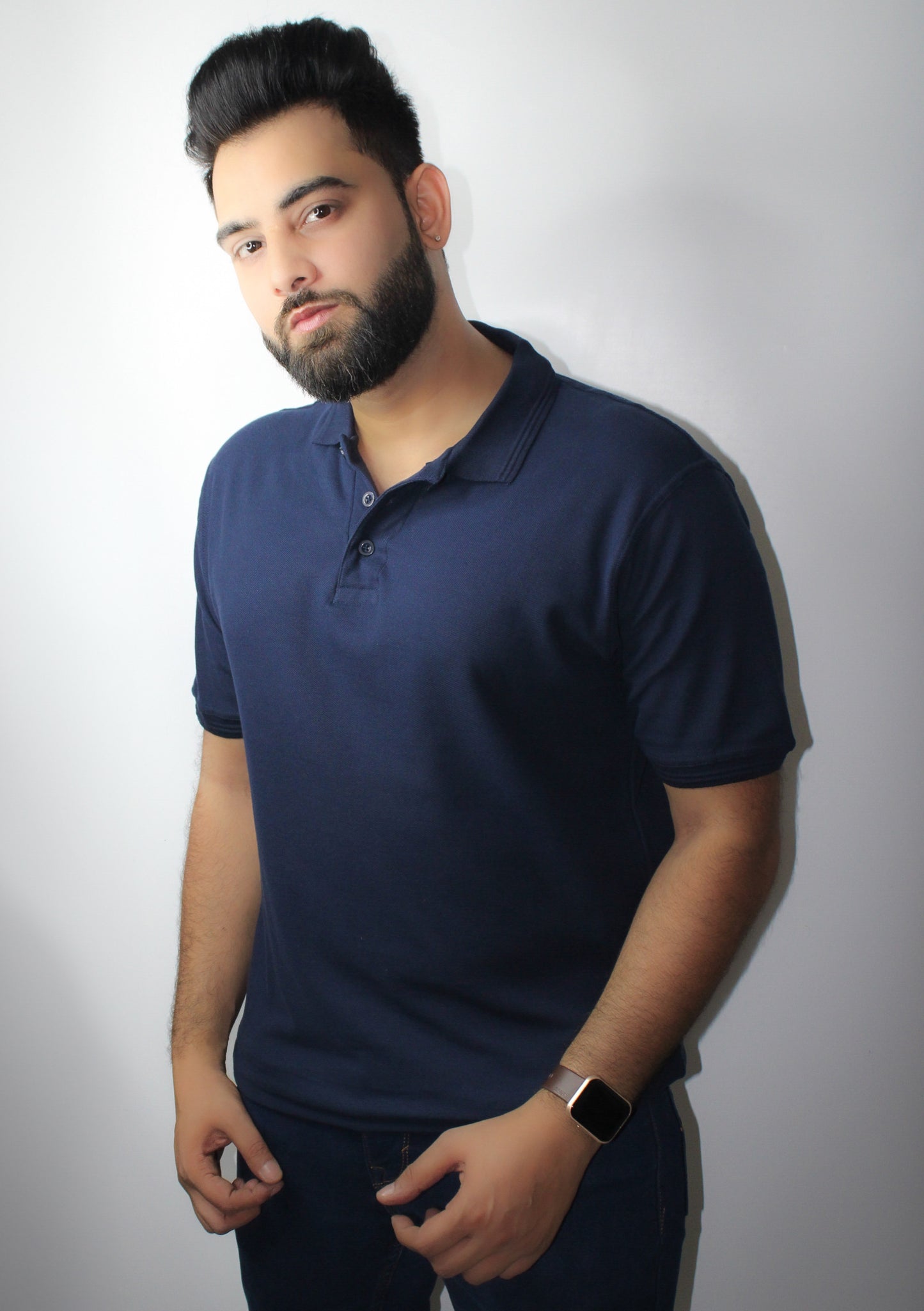 Montx Men's Premium Polo T-Shirt – Navy Blue Color - Montx The Clothing Brand