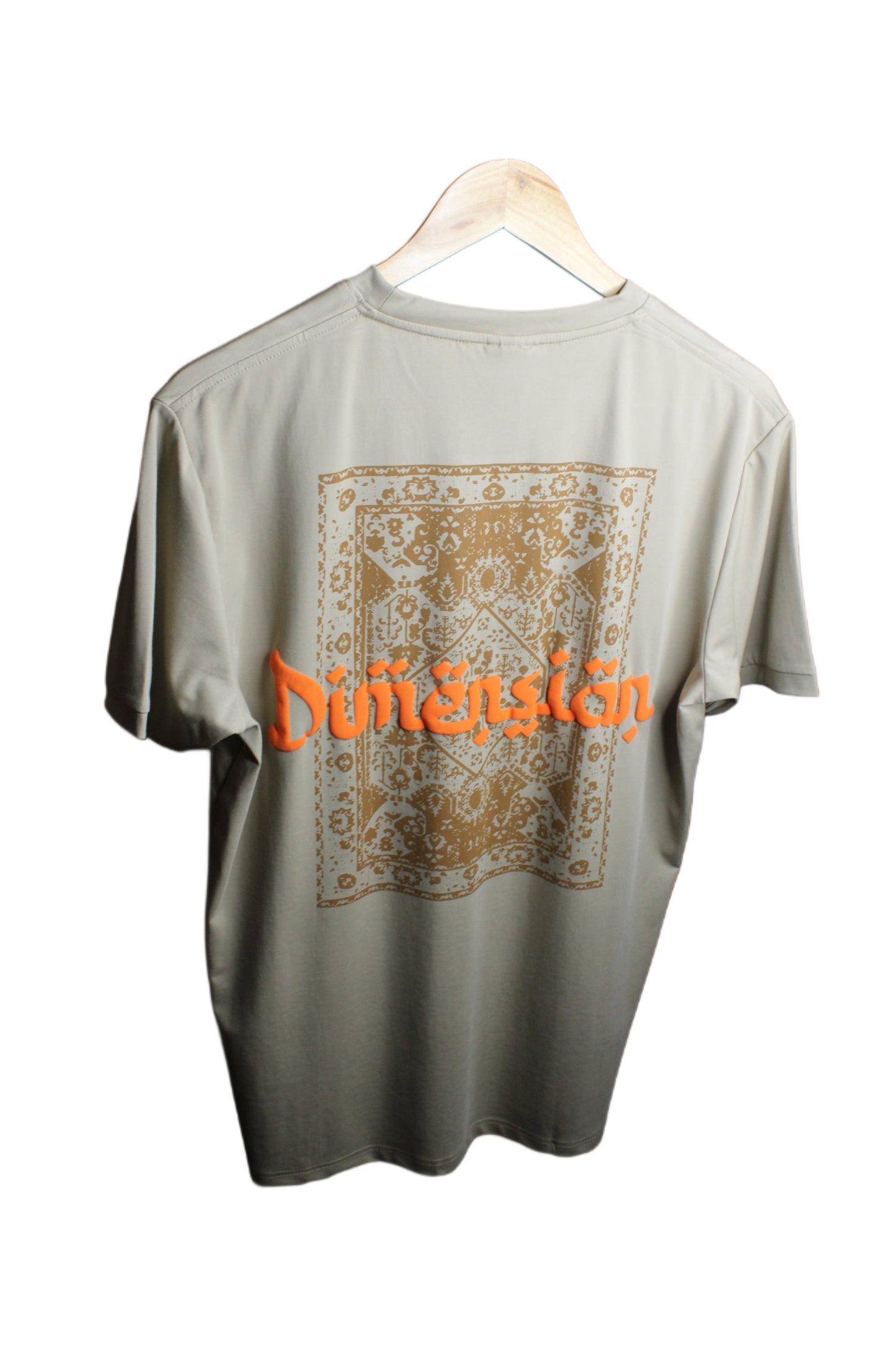 Montx Men's Cotton Round Neck T-shirt  Dimension Print  Regular Fit - Size XL