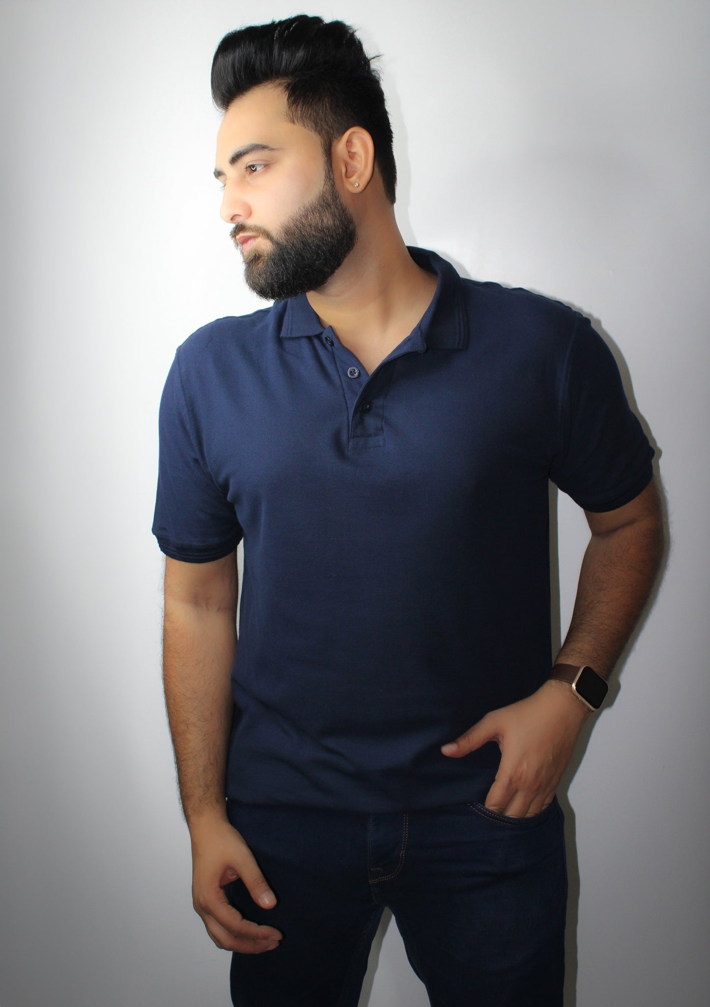 Montx Men's Premium Polo T-Shirt – Navy Blue Color - Montx The Clothing Brand