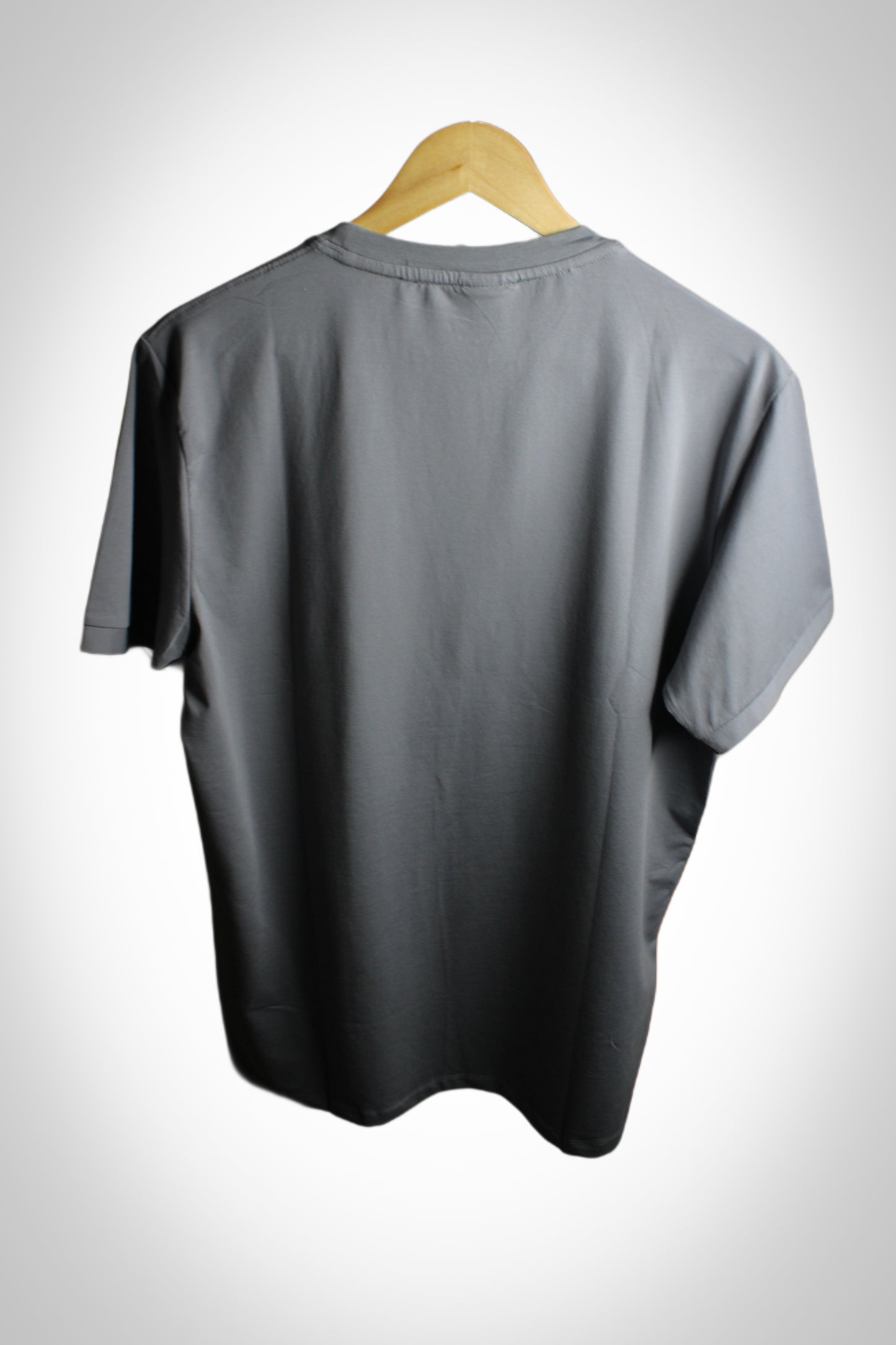 Men's Half Sleeve Round Neck T-Shirt  Regular Fit - Grey Color