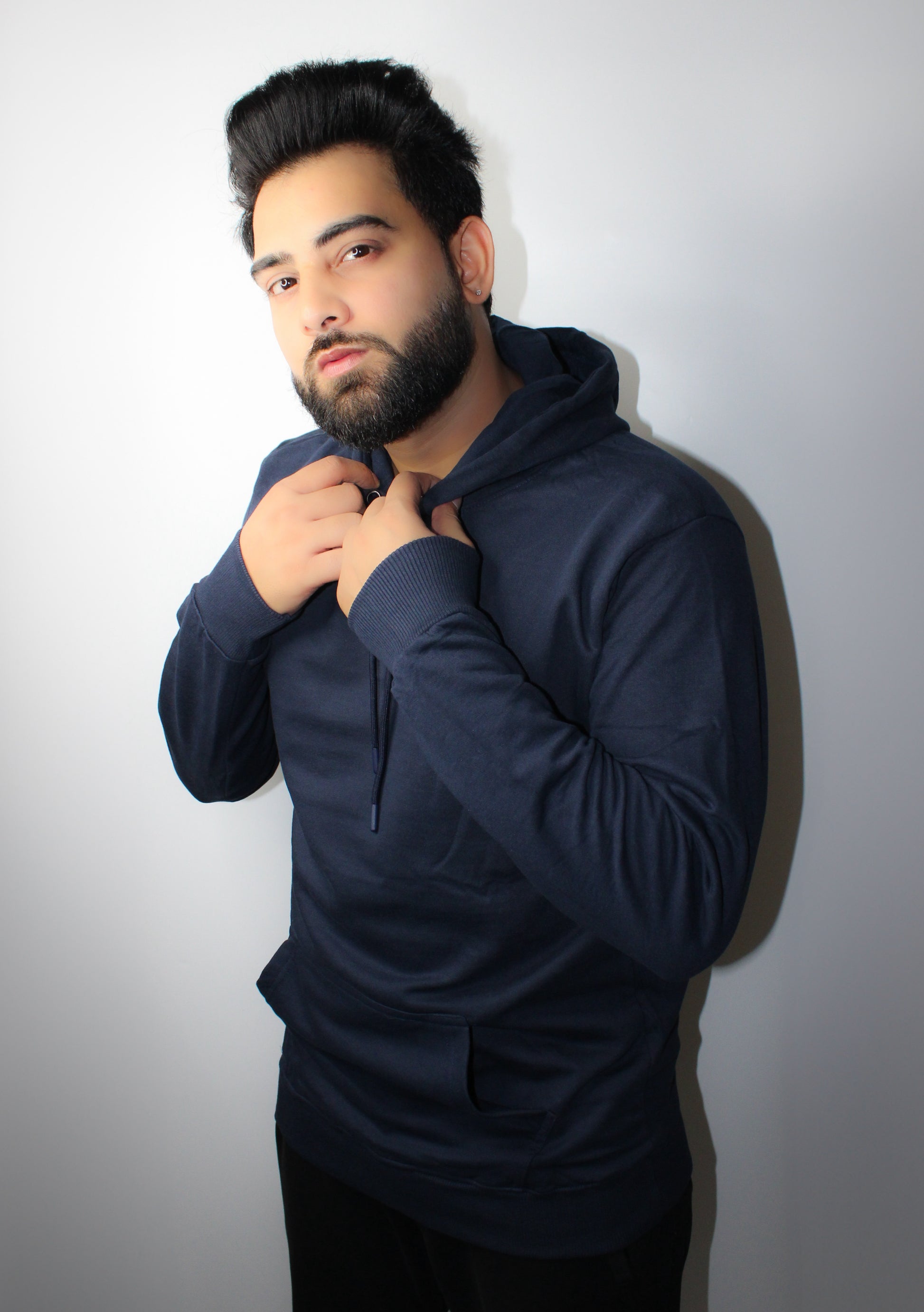 Montx Lightweight Basic Hoodie – Navy Blue - Montx The Clothing Brand
