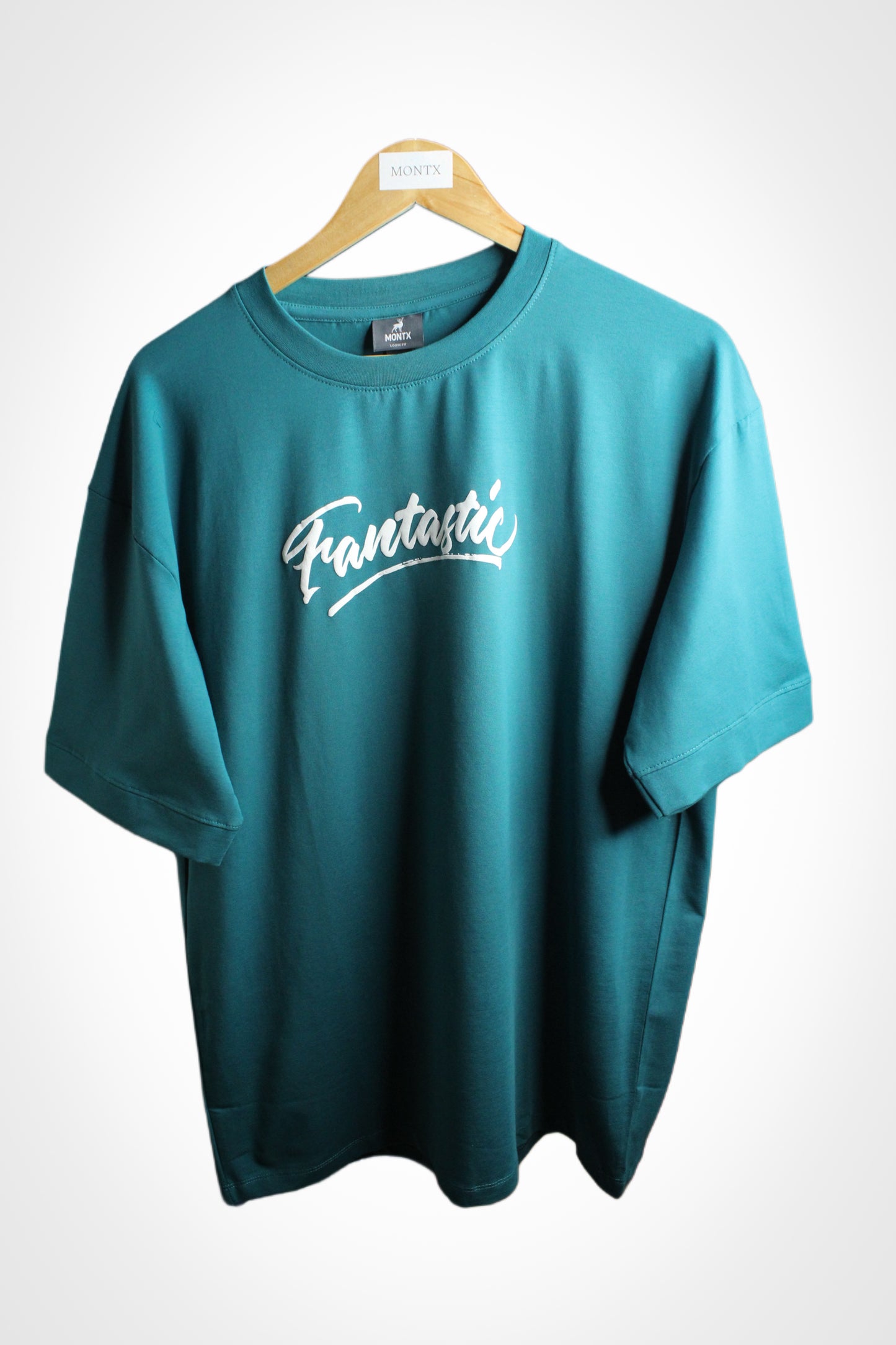 Montx Men's Fantastic Print T-shirt – Loose Fit  Street Style