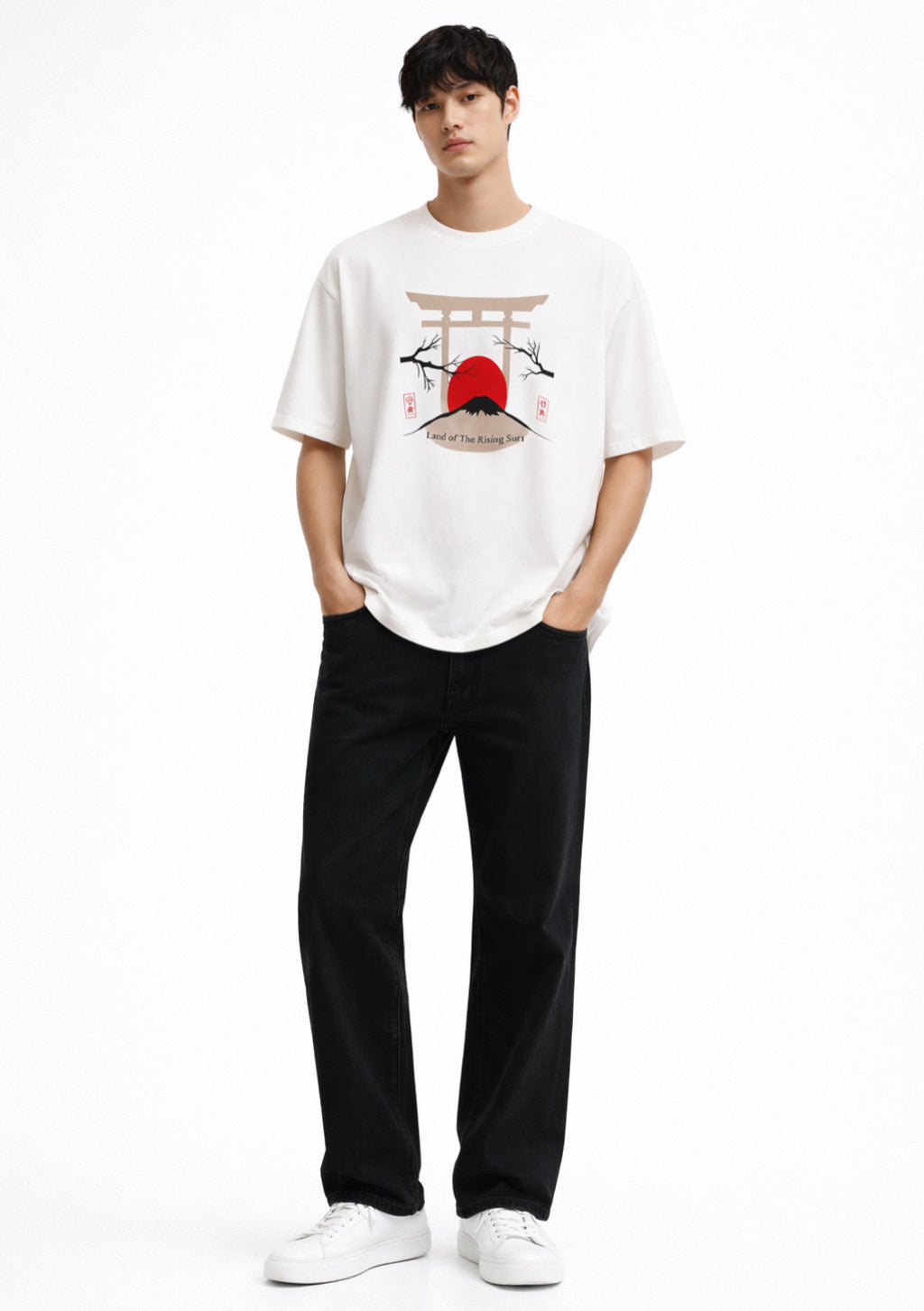 Montx White Boxy Fit Printed T-Shirt – Bold Street Edition - Montx The Clothing Brand