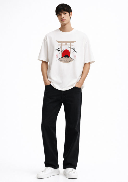 Montx White Boxy Fit Printed T-Shirt – Bold Street Edition - Montx The Clothing Brand