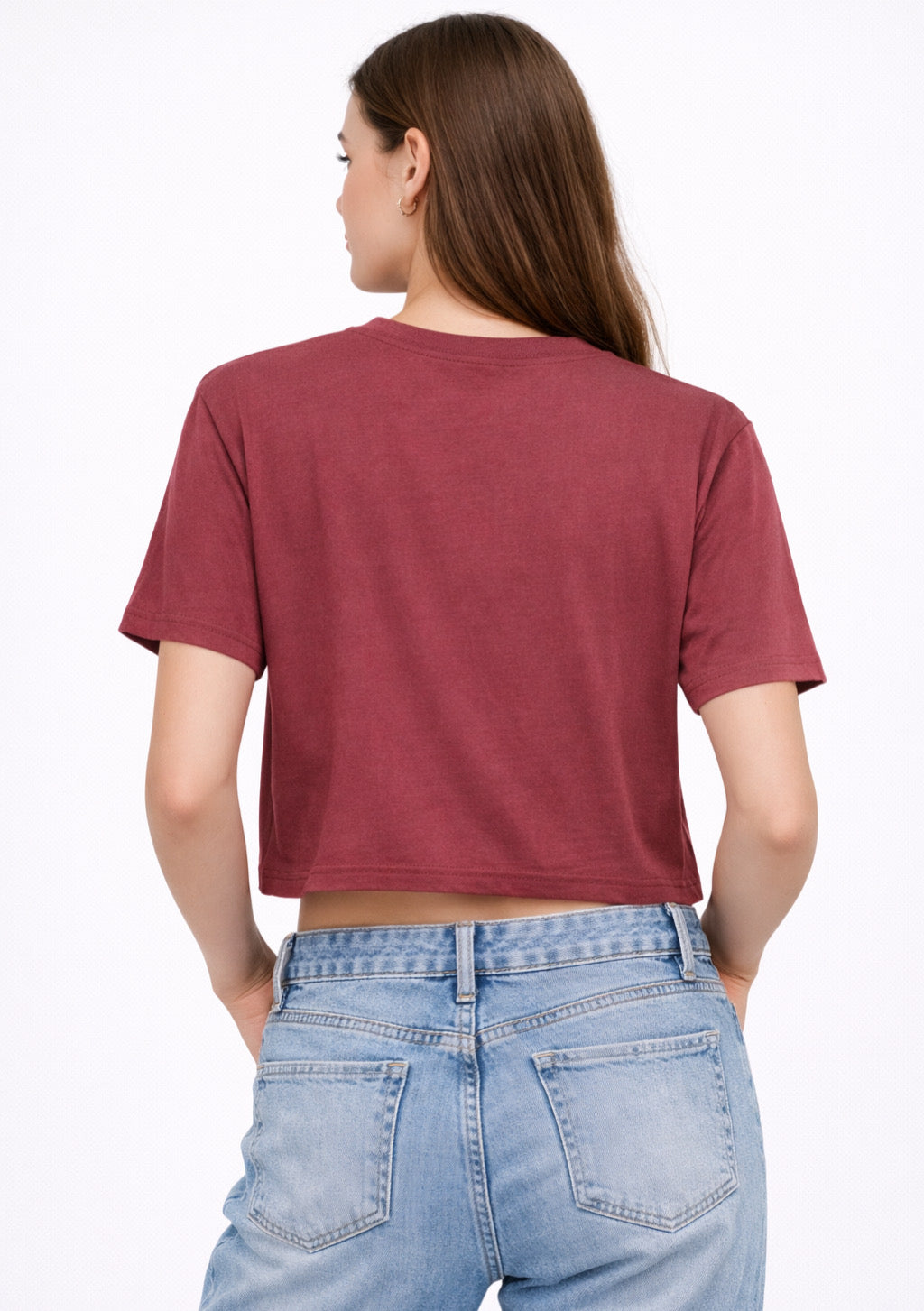 Women's Wine Color Pink Panther Printed T-shirt – Regular Fit - Montx The Clothing Brand