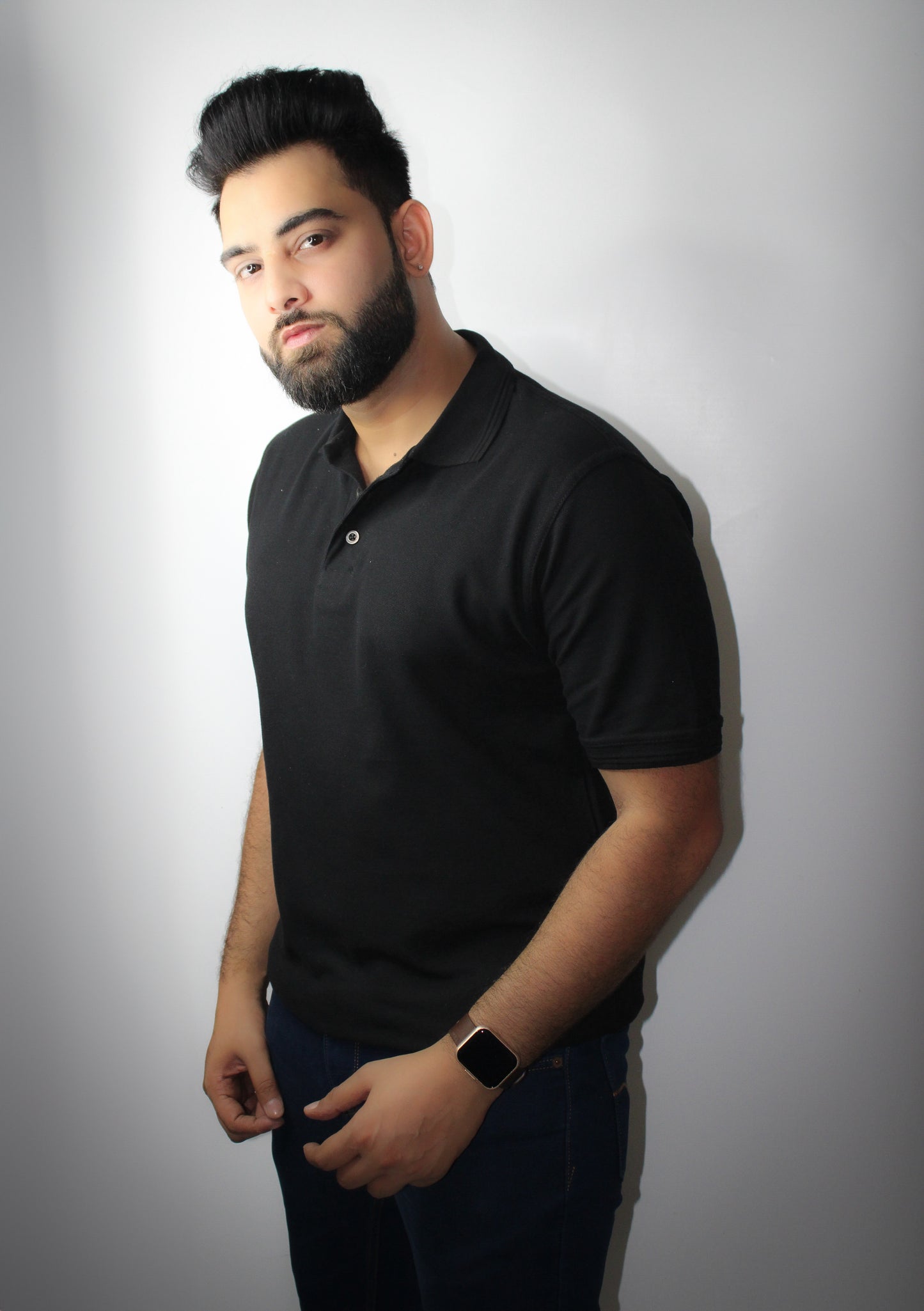 Montx Men's Premium Polo T-Shirt – Black Color - Montx The Clothing Brand