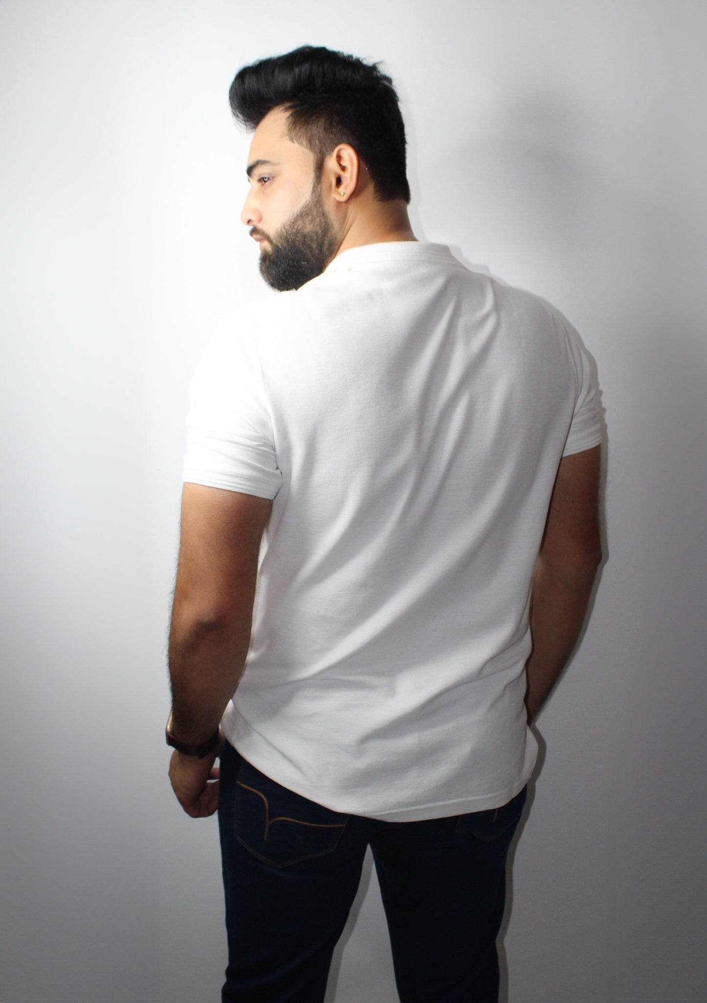 Montx Men's Premium Polo T-Shirt – White Color - Montx The Clothing Brand