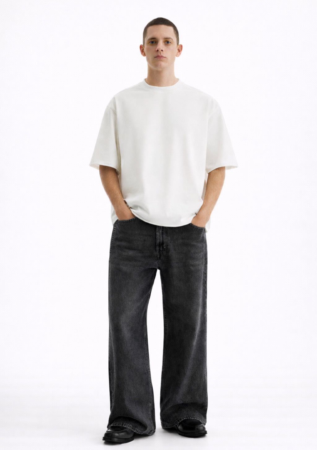 Montx Classic Boxy Fit T-Shirt - White Color - Montx The Clothing Brand