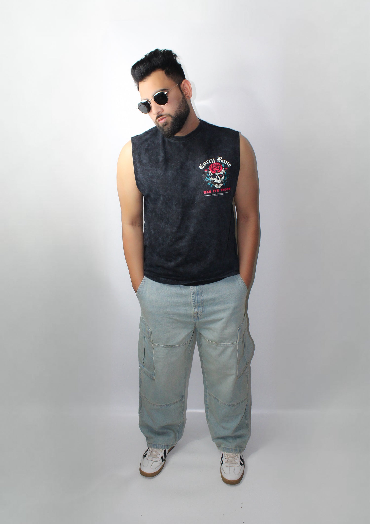 Montx Every Rose Thorn Tank Top – Front Minimal, Back Statement Edition - Montx The Clothing Brand