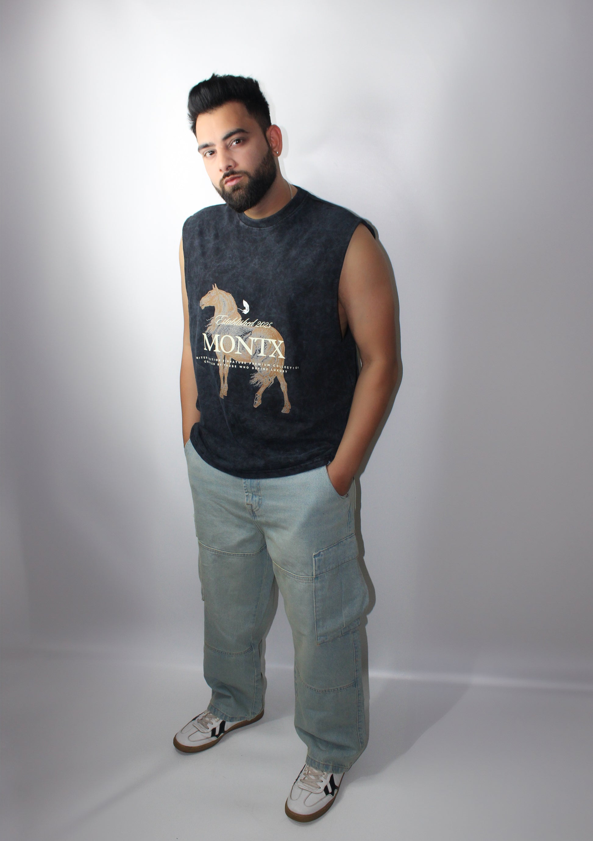 Montx Regal Horse Graphic Tank Top – Luxury Collection - Montx The Clothing Brand