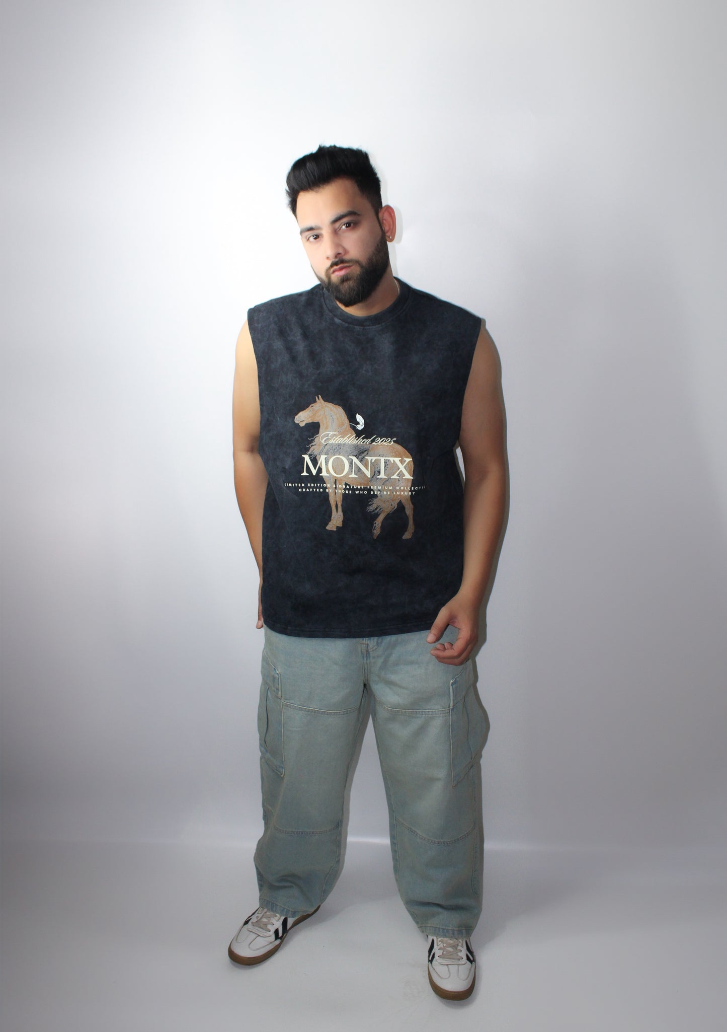 Montx Regal Horse Graphic Tank Top – Luxury Collection - Montx The Clothing Brand