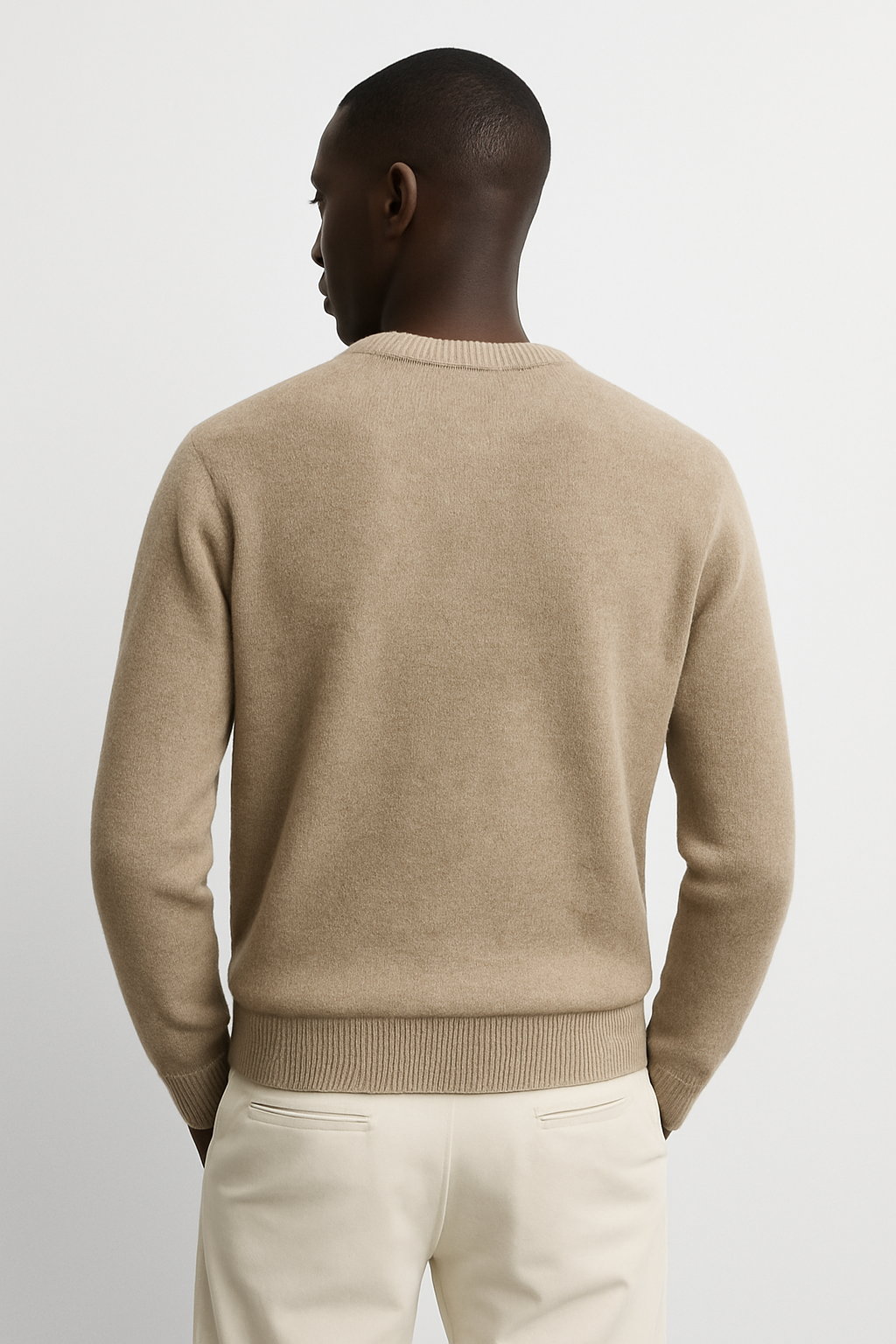 Montx Sand Beige Sweater – Classic Comfort in a Timeless Tone